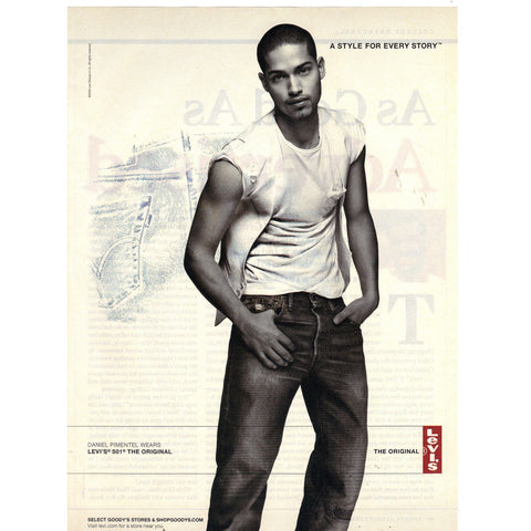2006 Print Ad for Levi's 501 Jeans