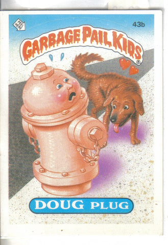 Garbage Pail Kids #43b Doug Plug