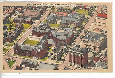 Bird's Eye View of St. Louis University-St. Louis,Missouri 1946 - Cakcollectibles
