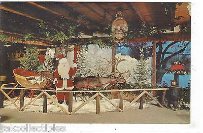 Santa Claus at The Rustic Manor Restaurant & Old Mill Cocktail Lounge-Gurnee,Ill - Cakcollectibles