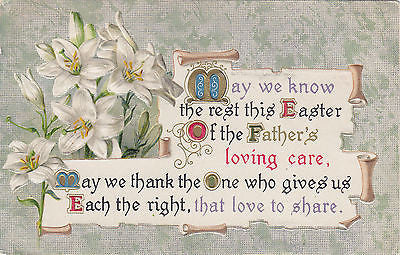 Easter Lily John Winsch Postcard - Cakcollectibles