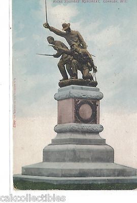 Hicks Soldiers' Monument-Oshkosh,Wisconsin - Cakcollectibles
