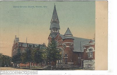 Central Christian Church-Warren,Ohio 1909 - Cakcollectibles