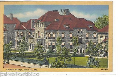 Goucher College-Baltimore,Maryland 1948 - Cakcollectibles