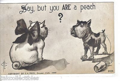 "Say,but You are A Peach!"Dogs-1910 - Cakcollectibles