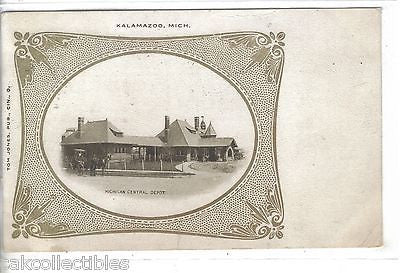 Michigan Central Depot-Kalamazoo,Michigan 1906 - Cakcollectibles - 1