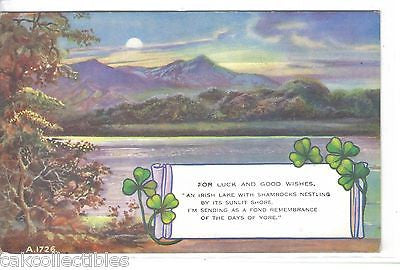"For Luck and Good Wishes"-Ireland - Cakcollectibles