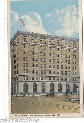 The New First National Bank-Lincoln,Nebraska 1920 - Cakcollectibles
