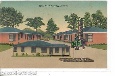 Spear Motel-Conway,Arkansas 1951 - Cakcollectibles