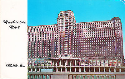 The World's Largest Commercial Building, Merchandise Mart Chicago Postcard - Cakcollectibles