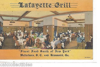 Lafayette Grill-Brunswick,Georgia - Cakcollectibles