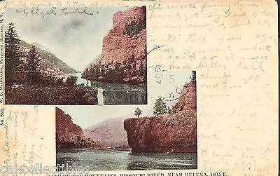 Gate of The Mountains,Missouri River near Helena,Montana 1907 - Cakcollectibles