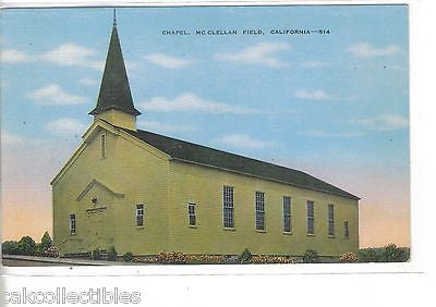 Chapel,McClellan Field-California - Cakcollectibles