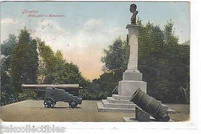 Wellington's Monument-Gibraltar 1909 - Cakcollectibles