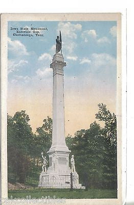 Iowa State Monument,Rossville Gap-Chattanooga,Tennessee - Cakcollectibles