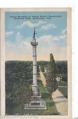 Illinois Monument at General Bragg's Headquarters,Missionary Ridge-Chattanooga - Cakcollectibles