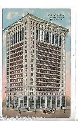 W.O.W. Building-Omaha,Nebraska 1916 - Cakcollectibles