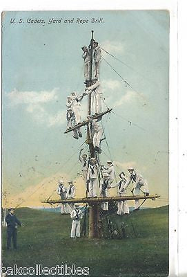 U.S. Cadets-Yard and Rope Drill 1908 - Cakcollectibles
