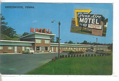 Penn Aire Motel Breezewood, Penna. - Cakcollectibles