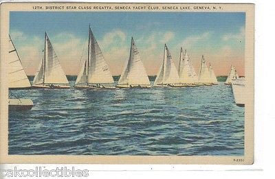 12th District Star Class Regatta,Seneca Yacht Club,Senecan Lake-Geneva,N.Y. - Cakcollectibles