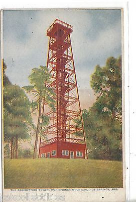 The Observation Tower,Hot Springs Mountain-Hot Springs,Arkansas - Cakcollectibles