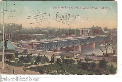 Fairmount Park,Girard Avenue and P.R.R. Bridges-Philadelphia 1911 - Cakcollectibles