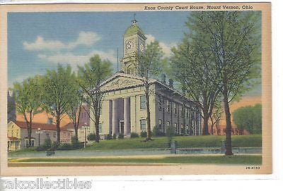 Knox County Court House-Mount Vernon,Ohio - Cakcollectibles