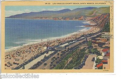 Los Angeles County Beach-Santa Monica,California - Cakcollectibles