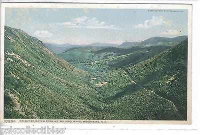 Crawford Notch from Mt. Willard-White Mts.,New Hampshire - Cakcollectibles