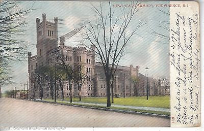 New State Armory-Providence,Rhode Island 1907 - Cakcollectibles