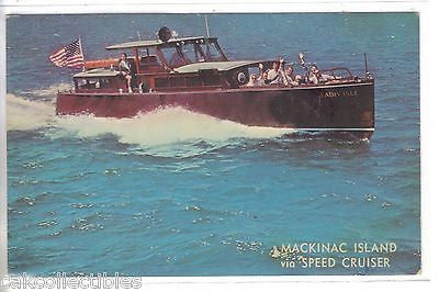 "Fairy Isle"-Speed Cruiser to Mackinac Island-Michigan - Cakcollectibles