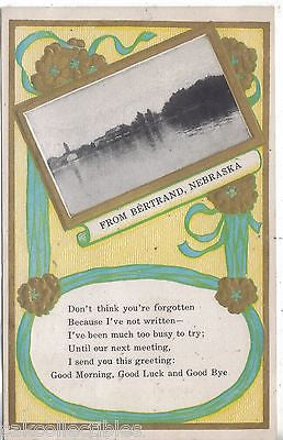 Early Post Card from Bertrand,Nebraska 1910 - Cakcollectibles