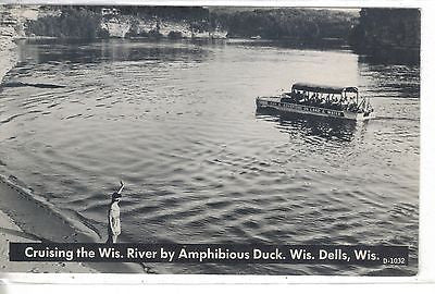 Cruising The Wisconsin River by Amphibious Duck-Wisconsin Dells,Wisconsin - Cakcollectibles