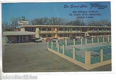 TraveLodge-So. Sioux City,Nebraska (Old Cars) - Cakcollectibles - 1