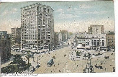 Woodward Avenue-Detroit,Michigan 1908 - Cakcollectibles - 1