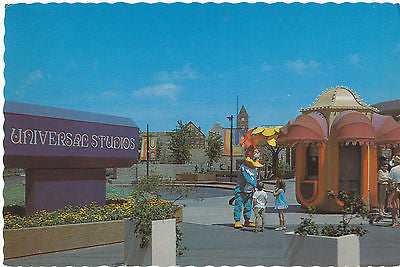 "Woody Woodpecker Greets Kids" Universal Studio Tours Postcard - Cakcollectibles - 1