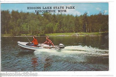 Fishing Boat,Higgins Lake State Park-Roscommon,Michigan - Cakcollectibles