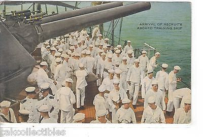 Arrival of Recruits Aboard Training Ship-Military - Cakcollectibles
