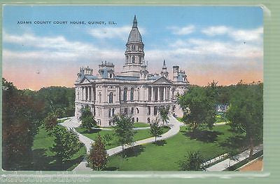 Adams County Court House-Quincy,Illinois - Cakcollectibles