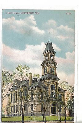 Court House-Jefferson,Wisconsin - Cakcollectibles