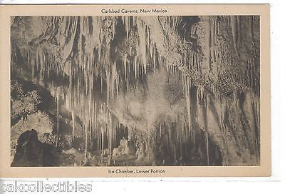 Ice Chamber,Lower Portion-Carlsbad Caverns,New Mexico - Cakcollectibles