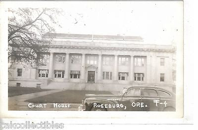RPPC-Court House-Roseburg,Oregon - Cakcollectibles - 1