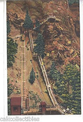 The Eagle Nest Observation Point & Incline Railway,Seven Falls-Colorado - Cakcollectibles