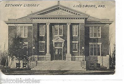 Bethany Library-Lindsborg,Kansas 1913 - Cakcollectibles