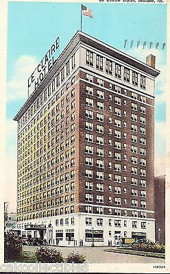 Le Claire Hotel-Moline,Illinois 1945 - Cakcollectibles