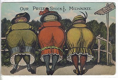 "Our Prize Stock  ings"-Milwaukee,Wisconsin - Cakcollectibles