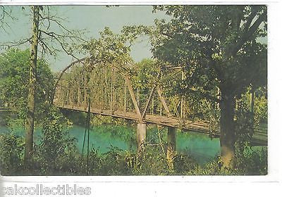 The Old Bridge over The Spring River at Hardy,Arkansas - Cakcollectibles