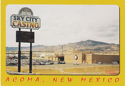 Sky City Casino-Alcoma, New Mexico Postcard - Cakcollectibles - 1