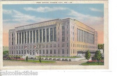 Post Office-Kansas City,Missouri - Cakcollectibles