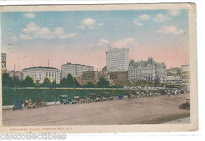 Exchange Place-Providence,Rhode Island 1915 - Cakcollectibles